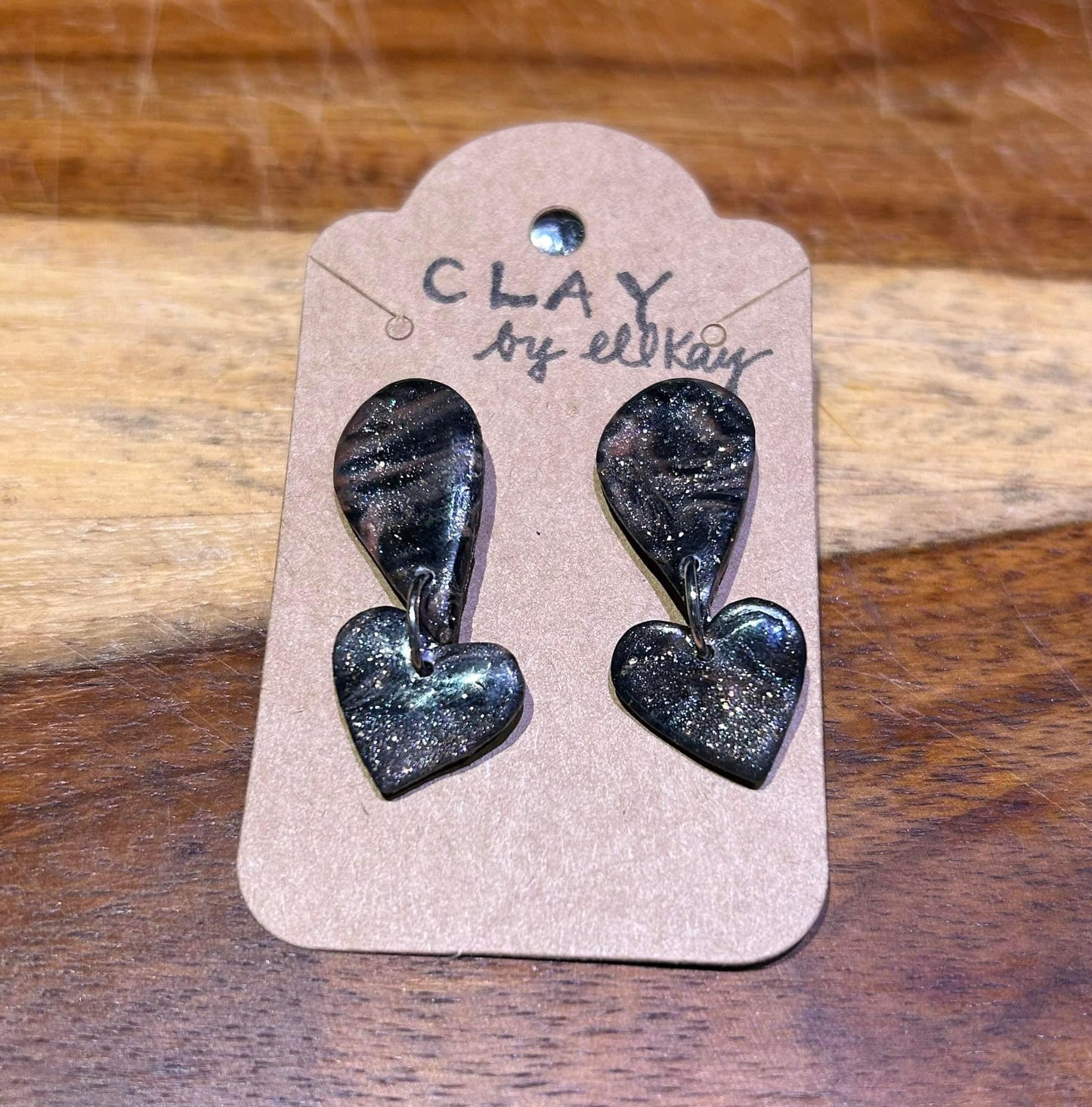 G5 GLITTER Teardrop Hearts