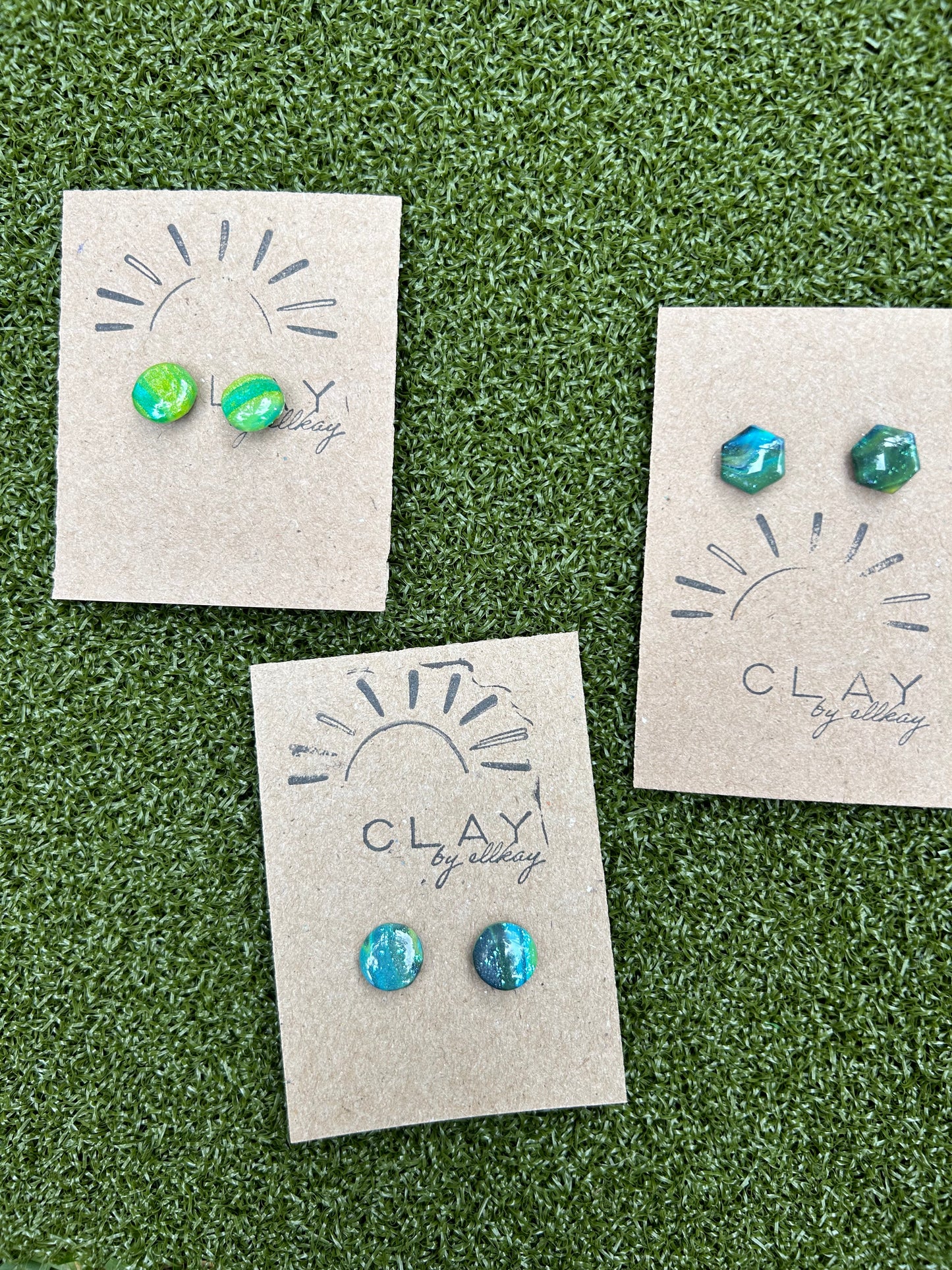 SS5 SEASIDE Simple Circle Studs